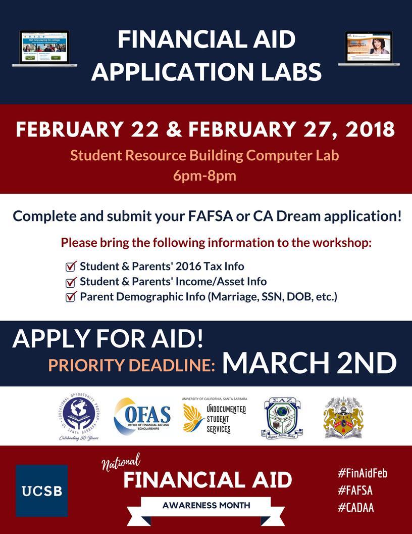 FinAid Labs 2018 Educational Opportunity Program