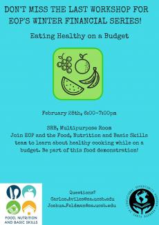 Eating Healthy on a Budget Flyer