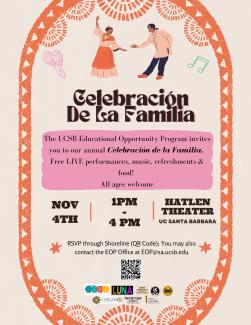 Celebración De La Familia Flyer