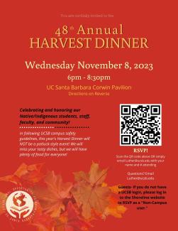 48th Annual Harvest Dinner Flyer