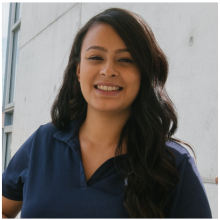 counselor xiomara in her EOP polo